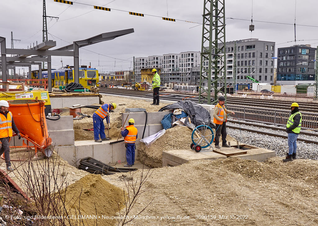 15.03.2022 - Baustelle zur 2. Stammstrecke München