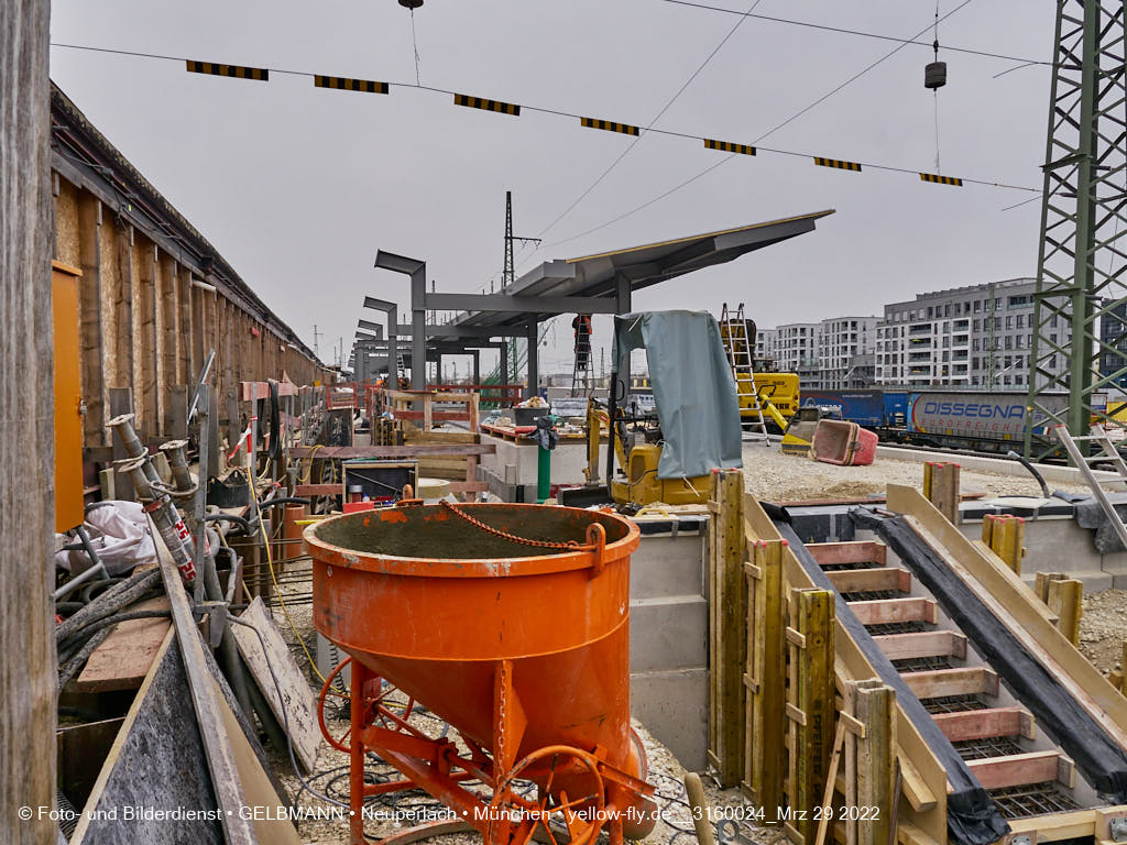 29.03.2022 - Baustelle zur 2. Stammstrecke München