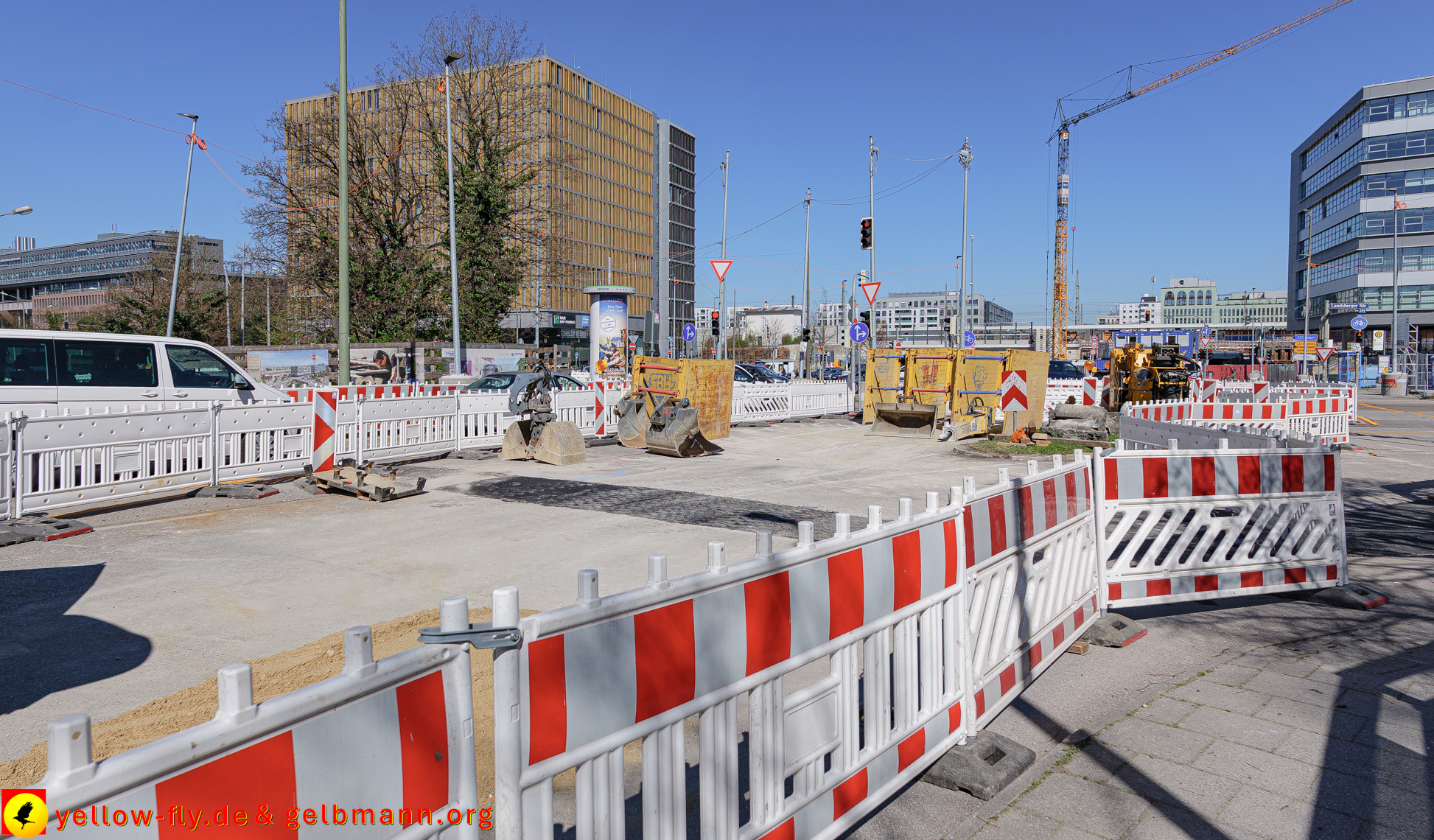 05.04.2025 - Baustelle zur 2. Stammstrecke in Laim