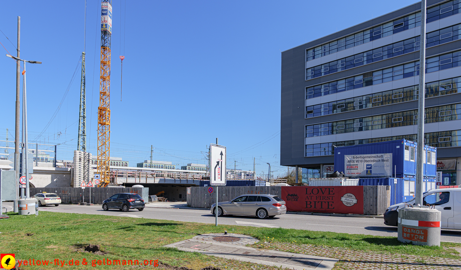 05.04.2025 - Baustelle zur 2. Stammstrecke in Laim