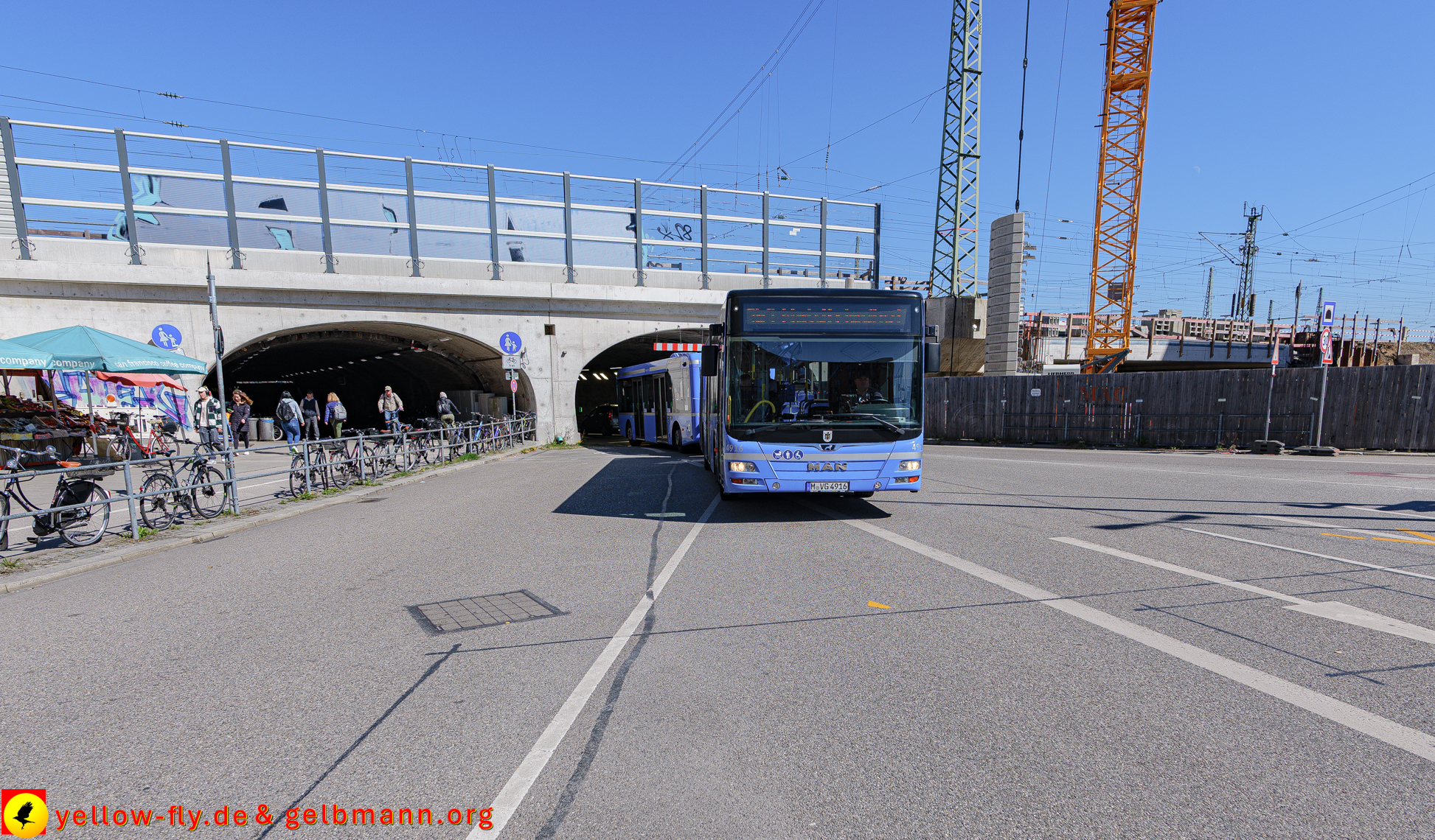 05.04.2025 - Baustelle zur 2. Stammstrecke in Laim