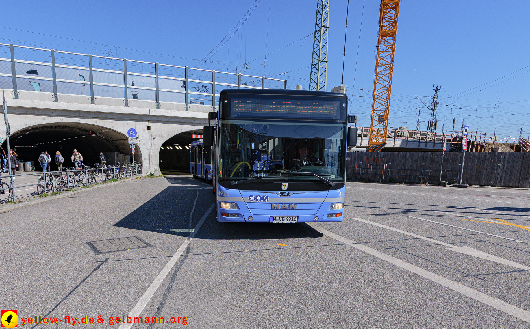 05.04.2025 - Baustelle zur 2. Stammstrecke in Laim