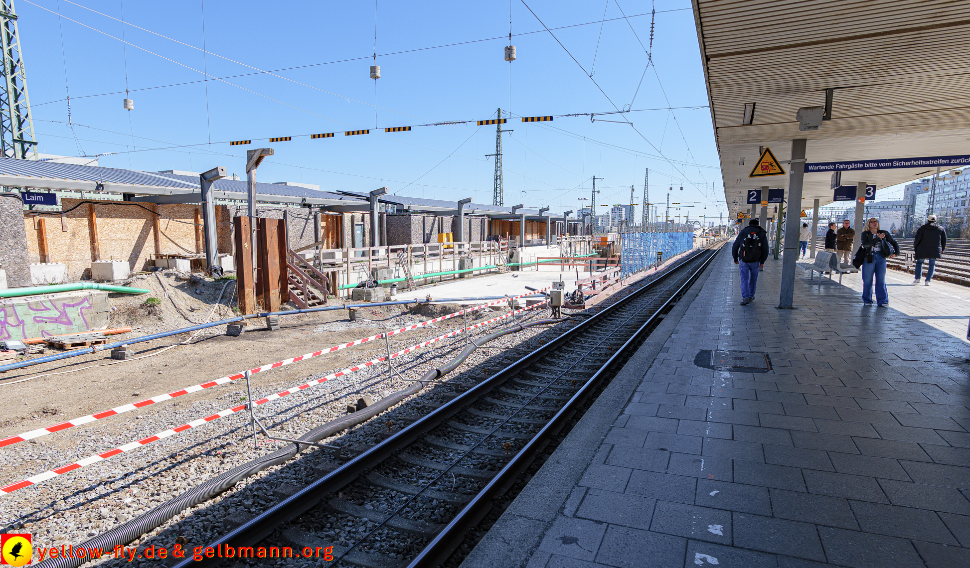 05.04.2025 - Baustelle zur 2. Stammstrecke in Laim