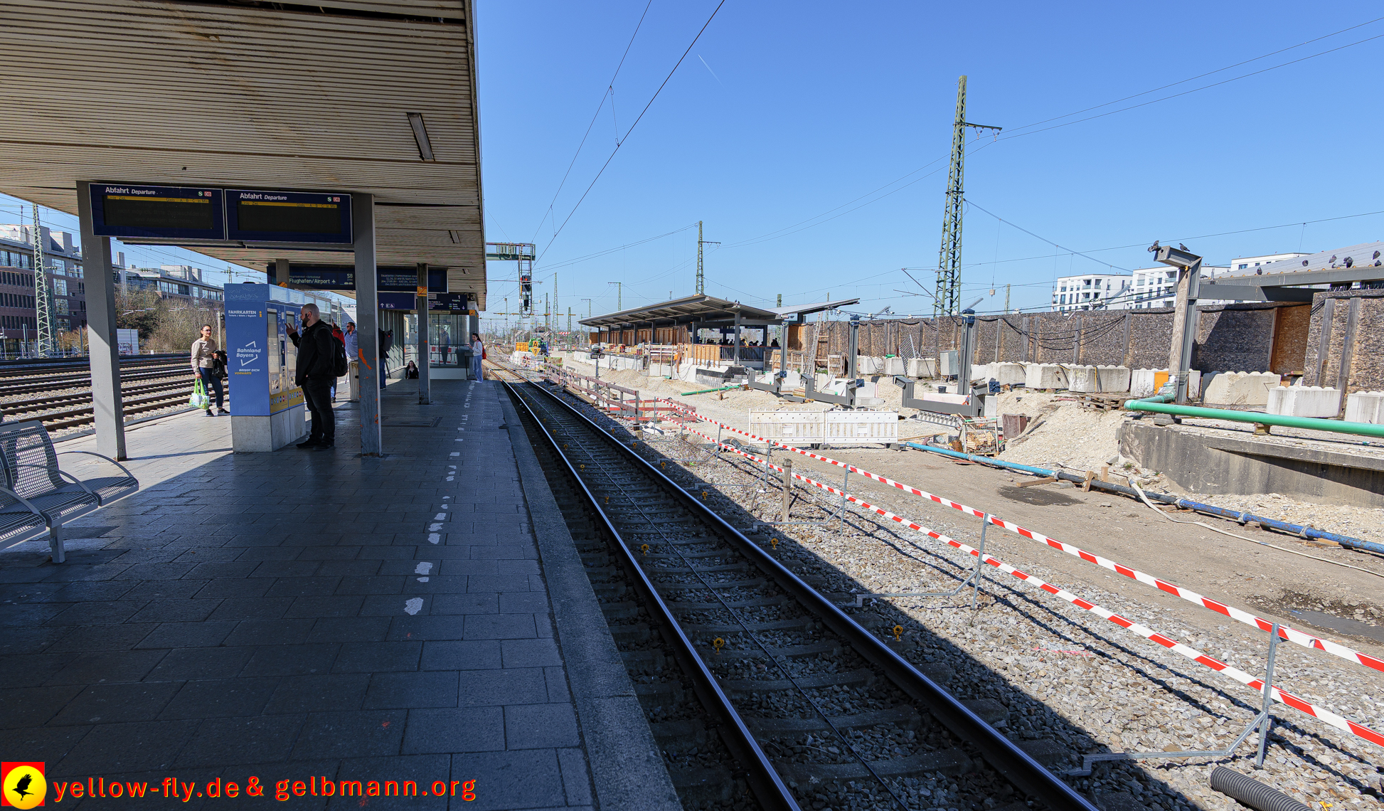 05.04.2025 - Baustelle zur 2. Stammstrecke in Laim
