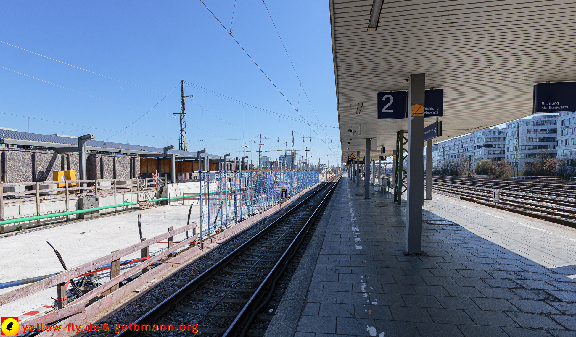 05.04.2025 - Baustelle zur 2. Stammstrecke in Laim