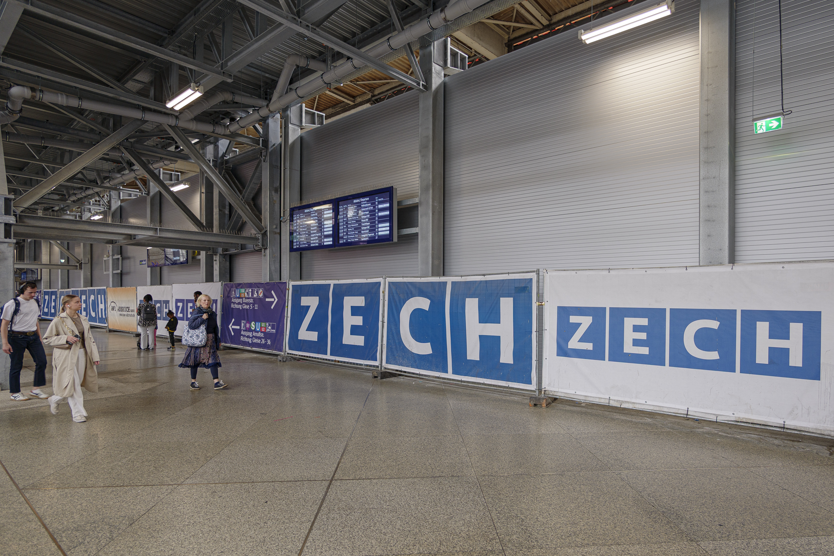 16.04.2025 - Aufteilung im Hauptbahnhof