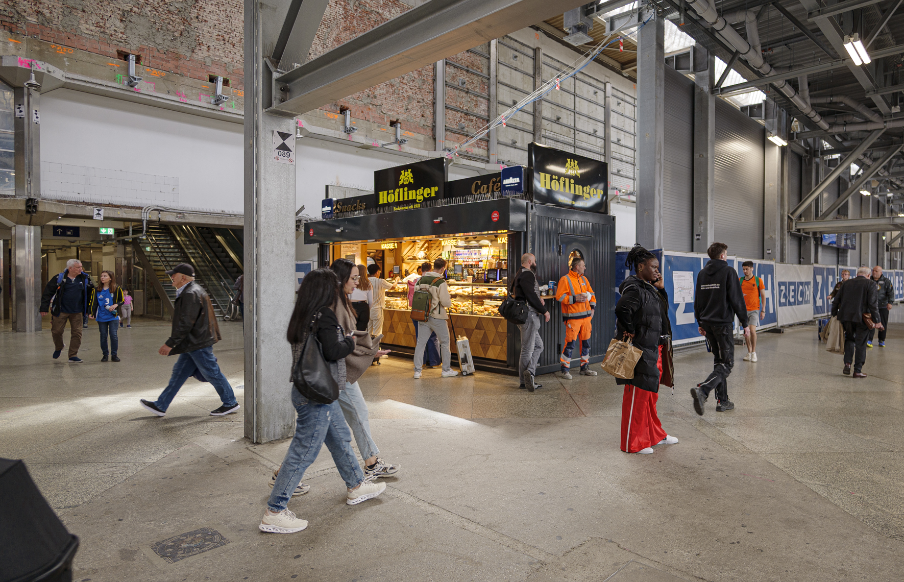 16.04.2025 - Aufteilung im Hauptbahnhof