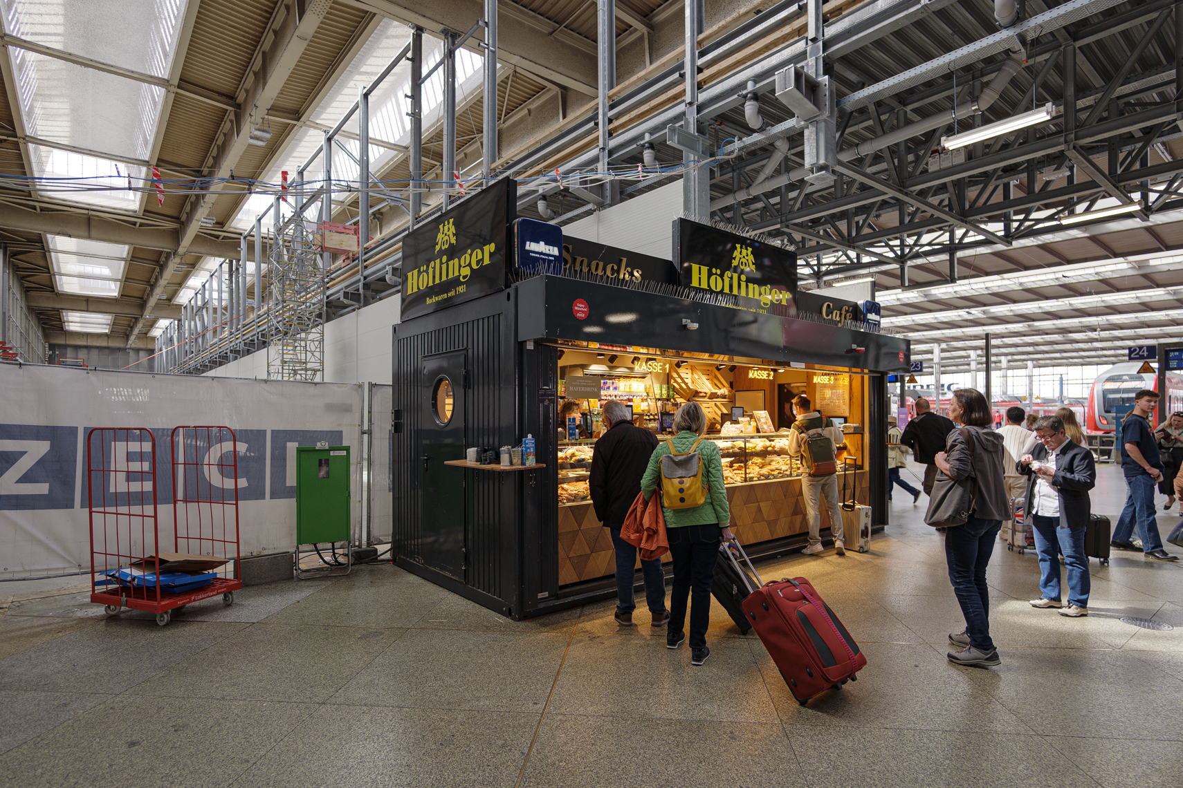 16.04.2025 - Aufteilung im Hauptbahnhof